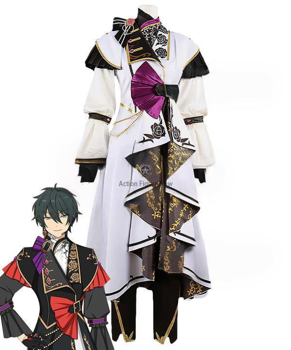 White Acanthe Ensemble Stars Valkyrie Mika Kagehira Cosplay Costume