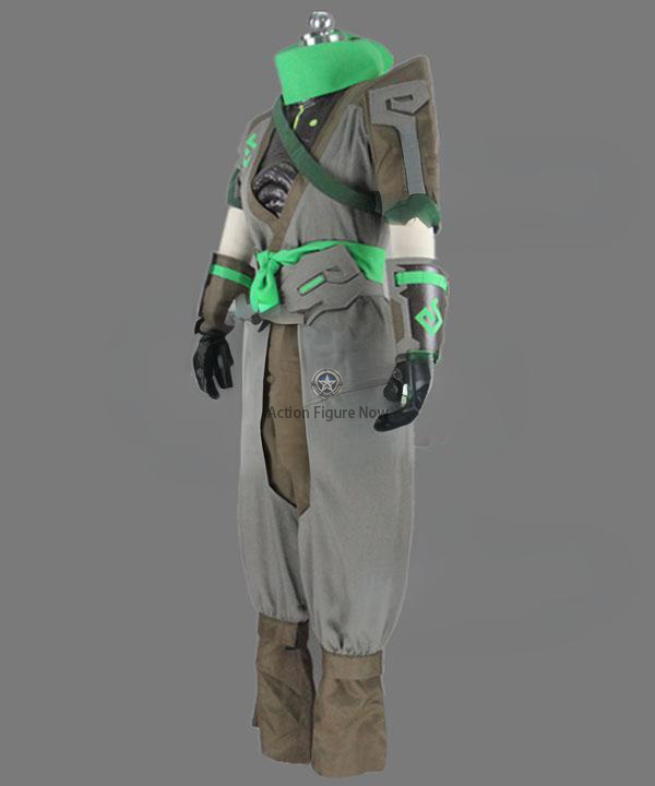 Genji Shimada Sparrow Premium Edition Cosplay Costume from Overwatch