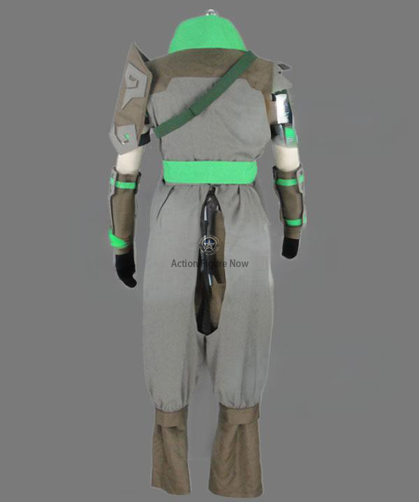 Genji Shimada Sparrow Premium Edition Cosplay Costume from Overwatch