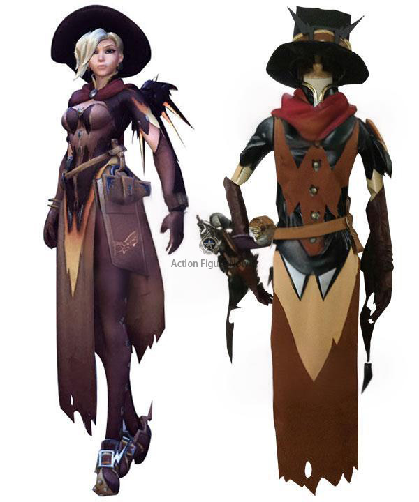 Mercy All Saints' Day Overwatch Cosplay Costume