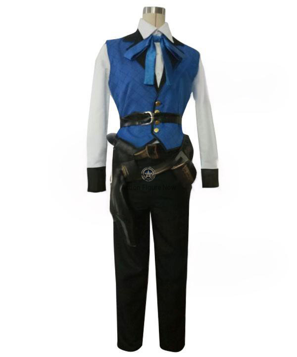 Overwatch Riverboat Jesse McCree Starter Edition Cosplay Costume