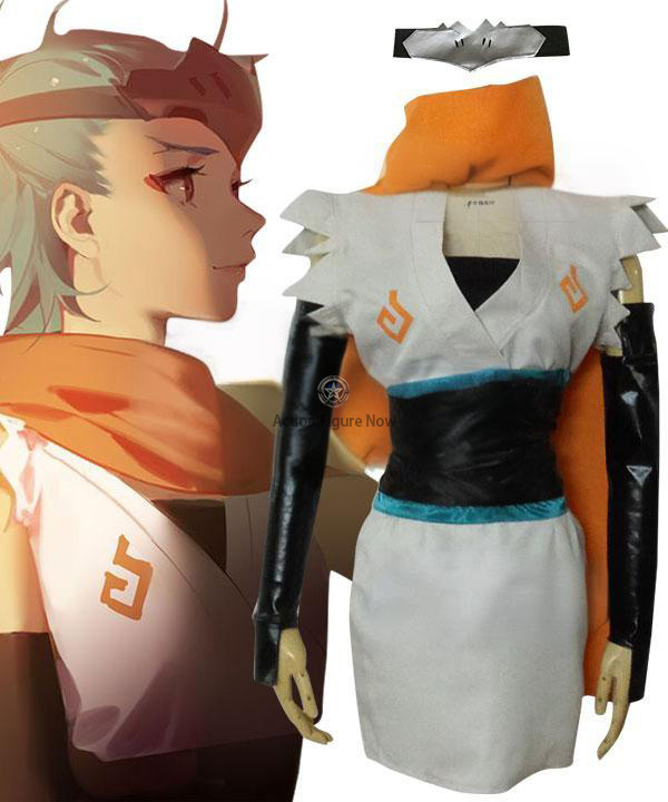 Genji Shimada Young Female Overwatch Cosplay Costume