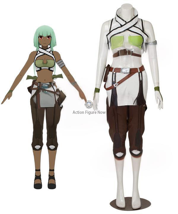 RWBY Emerald Sustrai Cosplay Set - Deluxe Edition