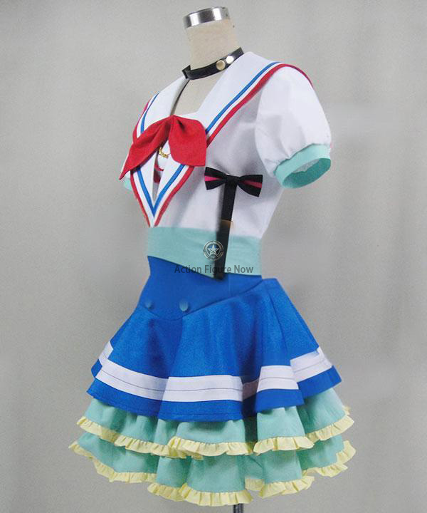 Love Live! Sunshine!! Ruby Kurosawa Blue School Uniform Cosplay Costume