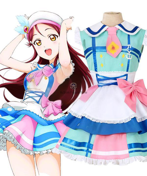 LoveLive! Sunshine!! Aqours Sakurauchi Riko Cosplay Costume Set