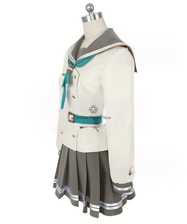 Love Live! Sunshine!! Aqours Kanan Matsuura, Dia Kurosawa, and Mari Ohara School Uniforms Cosplay Costumes