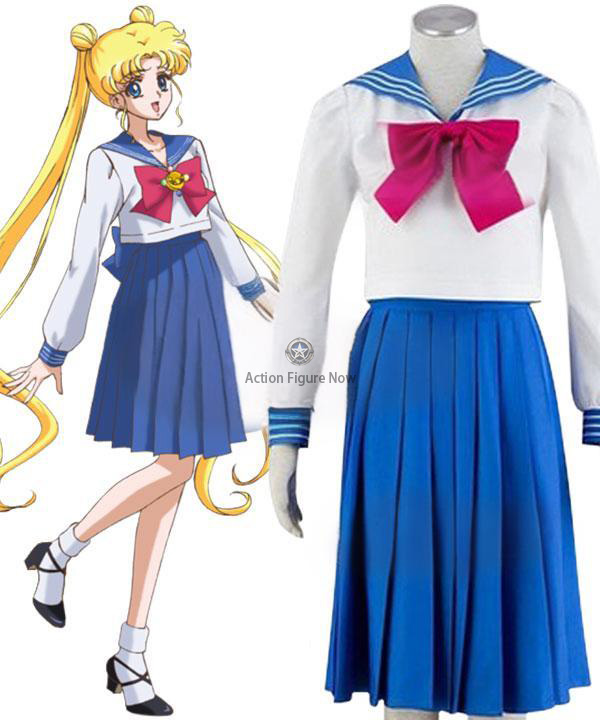 Sailor Moon Usagi Tsukino School Girl Uniform Outfit