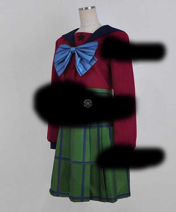 Sailor Moon Hotaru Tomoe School Girl Uniform Cosplay Costume