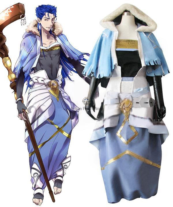 Fate Grand Order Caster Cu Chulainn Cosplay