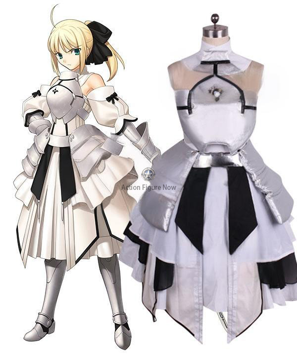 Fate Stay Night and Fate Grand Order Anime Saber Lily Cosplay Costume
