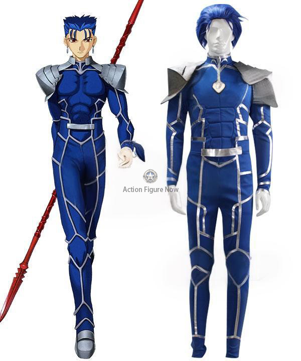 Fate/stay night Lancer Cu Chulainn Cosplay Costume