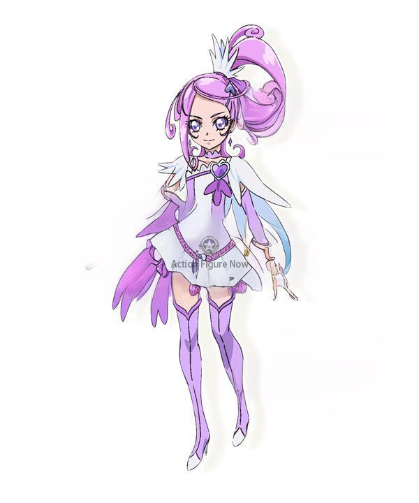 Cure Rosetta Heart Kenzaki Makoto Cosplay Costume from Doki Doki! Pretty Cure