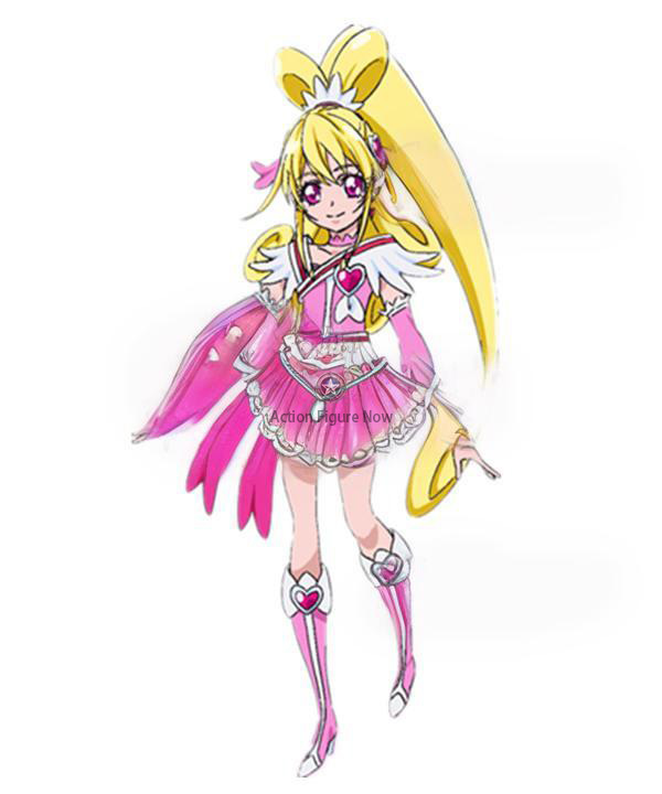 DokiDoki! Pretty Cure Heart Mana Aida Cosplay Costume