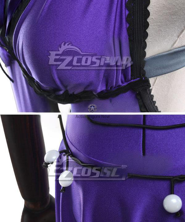 Final Fantasy VII Remake Tifa Lockhart Purple Cosplay Costume EGL1010