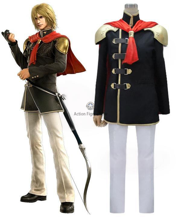 Trey Cor Leonis Final Fantasy Type-0 Cosplay Costume