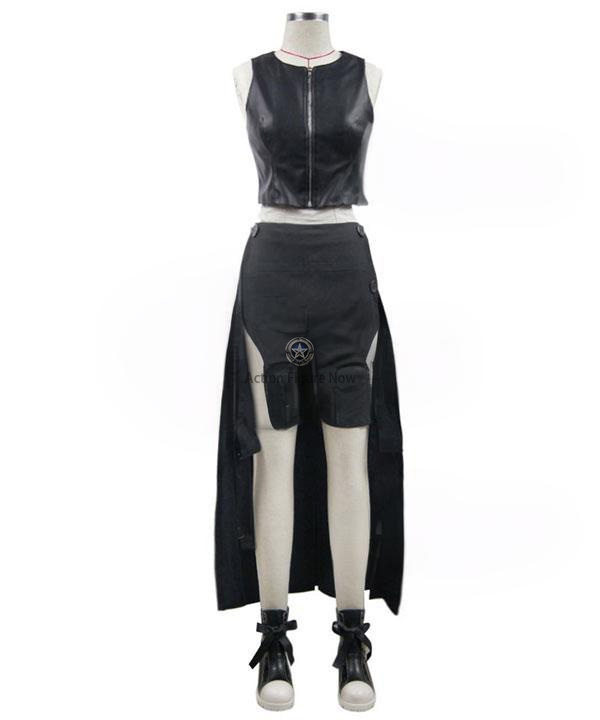 Final Fantasy VII: Advent Children Tifa Lockhart Black Cosplay Set