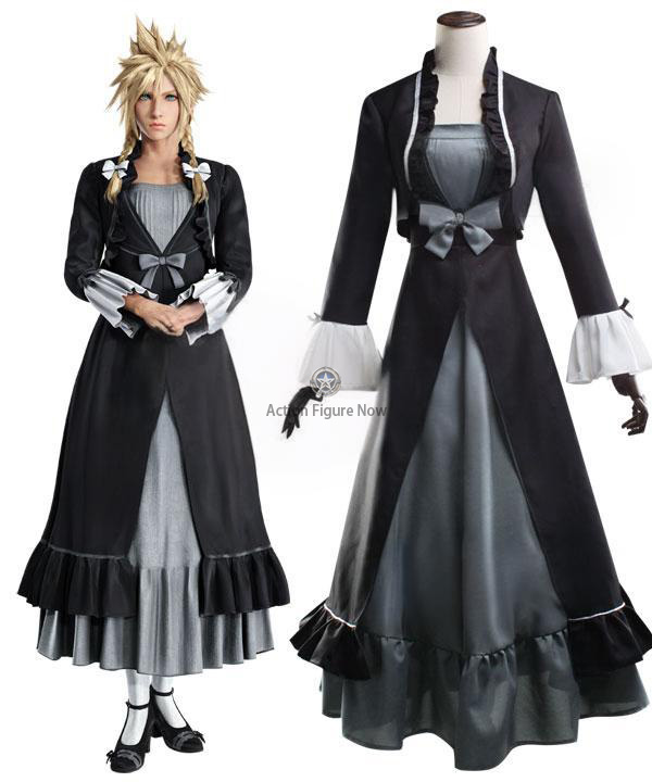 Female Cloud Strife Cosplay Costume from Final Fantasy VII Remake Rebirth