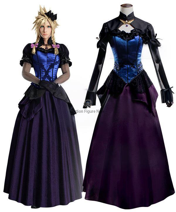 Final Fantasy VII Remake Cloud Strife Female Ver. 2 Cosplay Costume