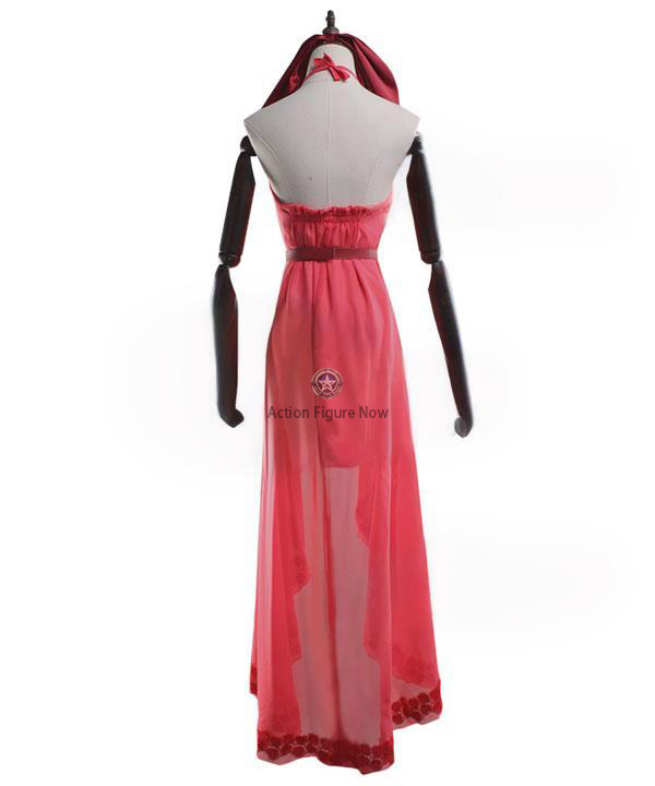 Aerith Gainsborough Pink Cosplay Costume from Final Fantasy VII Remake
