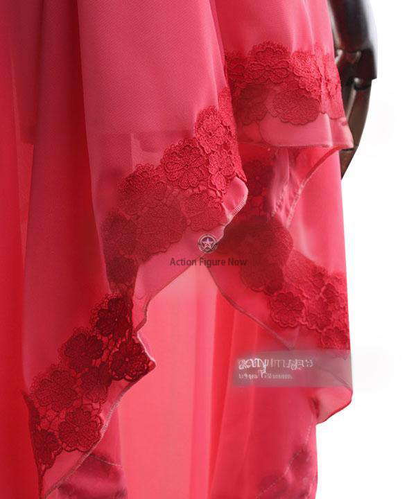 Aerith Gainsborough Pink Cosplay Costume from Final Fantasy VII Remake