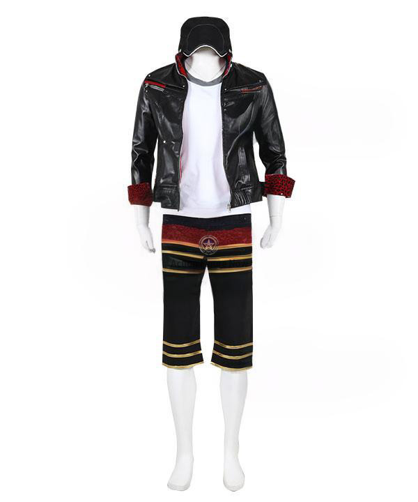 Final Fantasy VII Remake Leslie Kyle Cosplay Costume EFF0282