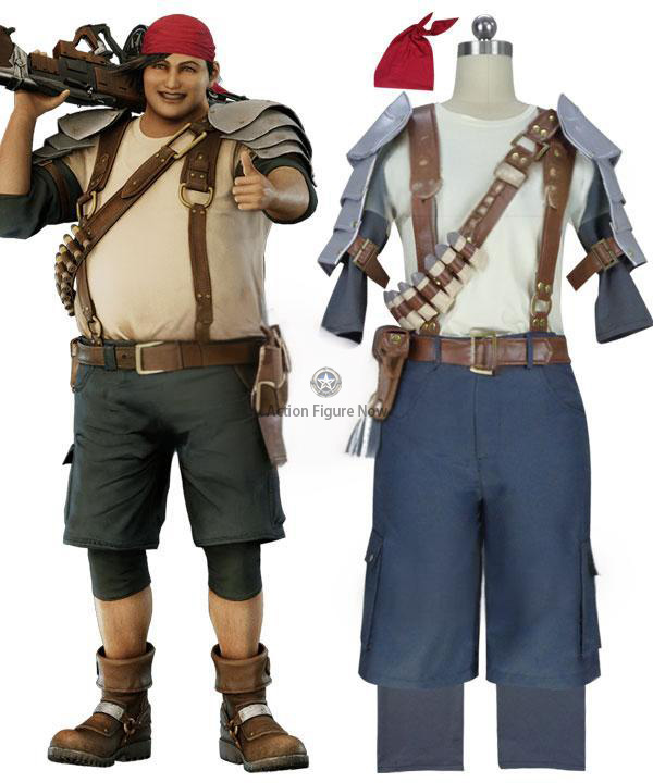 Final Fantasy VII Remake: Rebirth Wedge Cosplay Costume