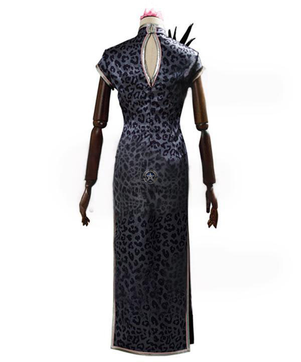 Tifa Lockhart Elegant Cheongsam Cosplay Costume from Final Fantasy VII Rebirth