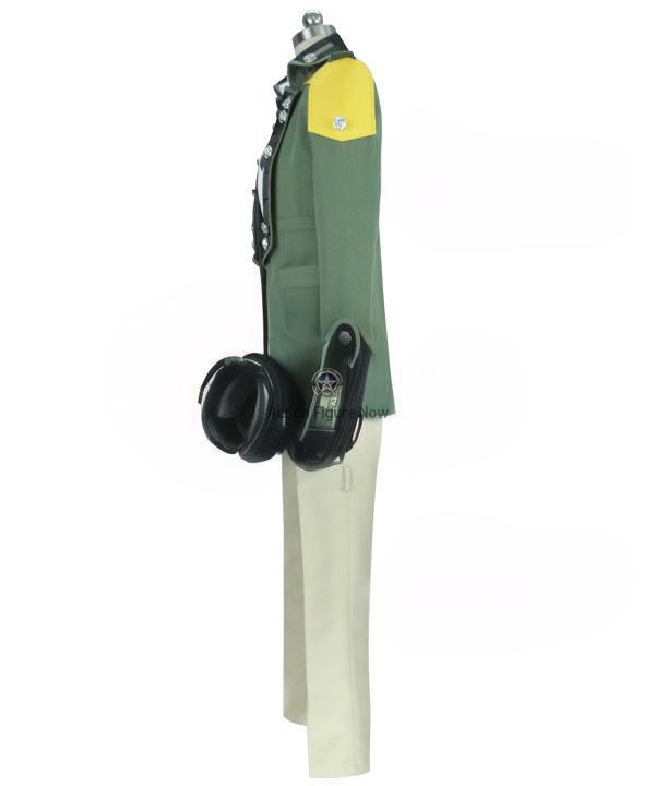 Final Fantasy XIII Sazh Katzroy Cosplay Costume EFF0044
