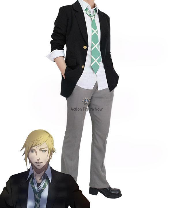 Final Fantasy XV: Brotherhood Prompto Argentum School Uniform Cosplay Costume