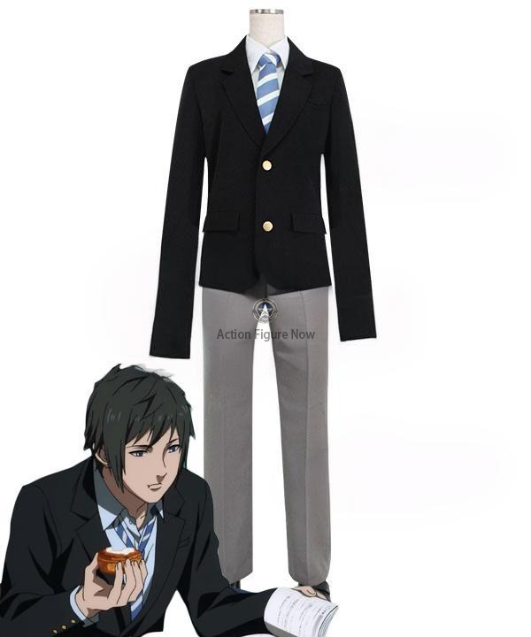 Final Fantasy XV: Brotherhood Prompto Argentum School Uniform Cosplay Costume