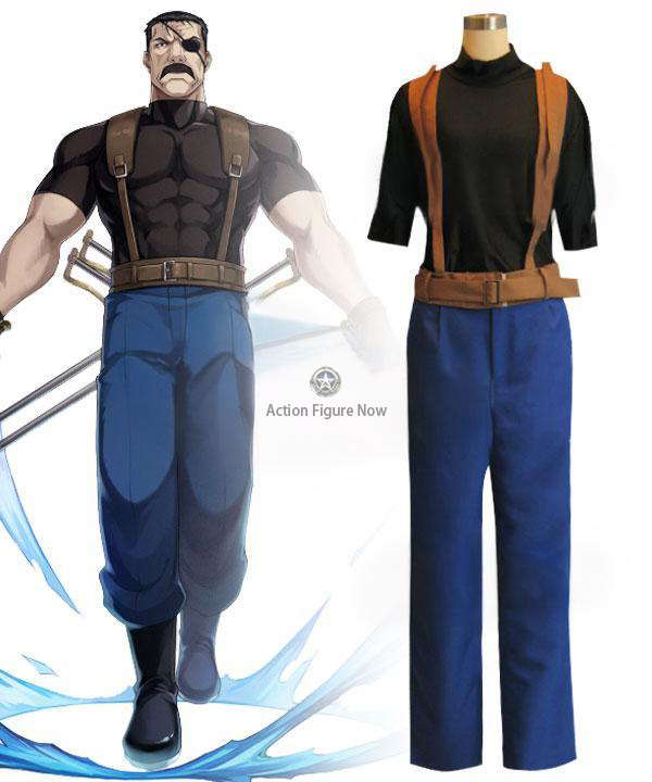 Fullmetal Alchemist: Brotherhood King Bradley Cosplay Costume