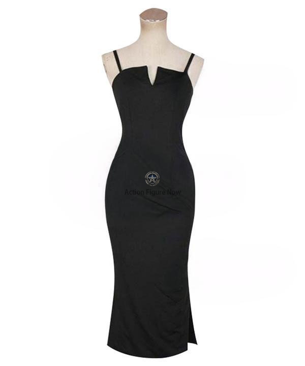 Lust Black Dress Cosplay Costume from Fullmetal Alchemist: Brotherhood