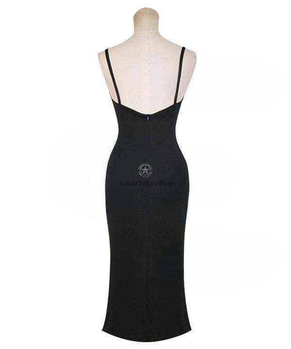 Lust Black Dress Cosplay Costume from Fullmetal Alchemist: Brotherhood