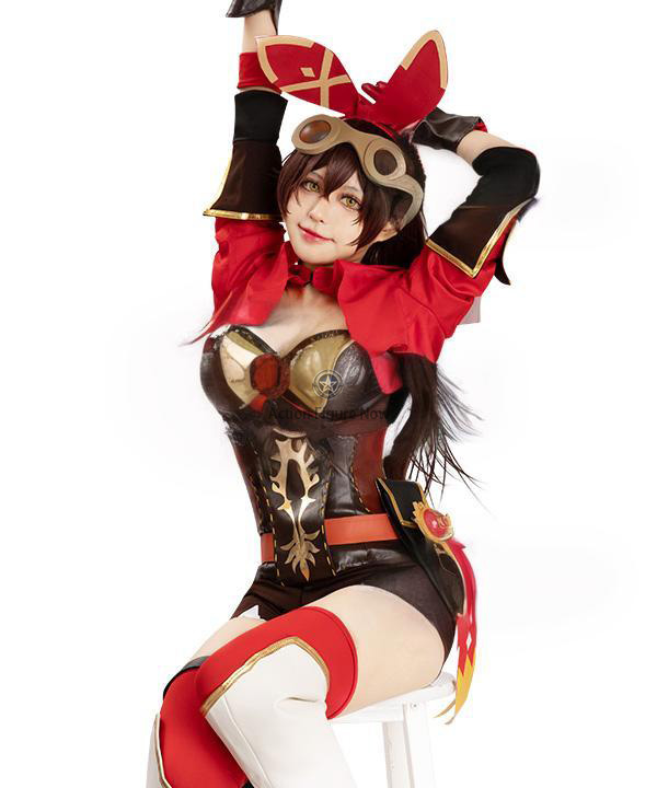 Amber Cosplay Costume from Genshin Impact