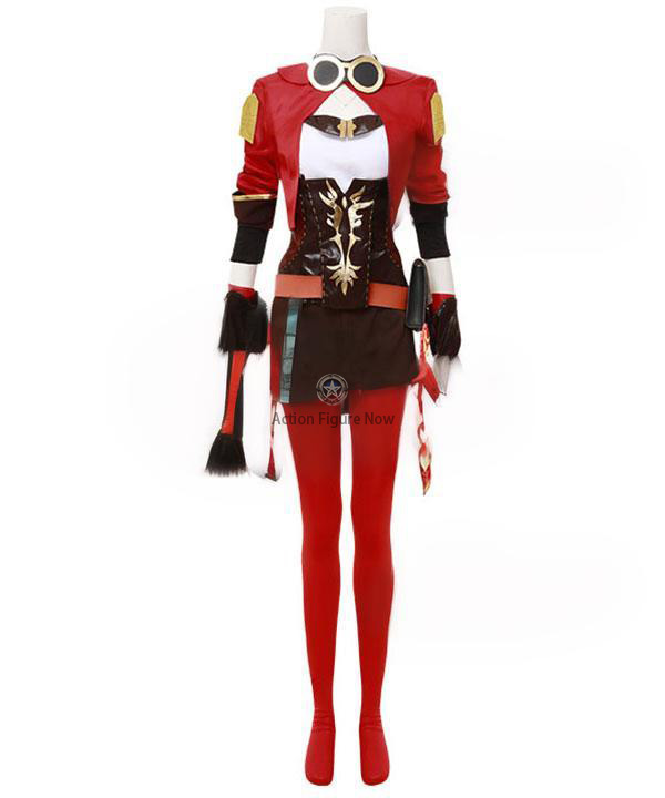 Amber Cosplay Costume from Genshin Impact