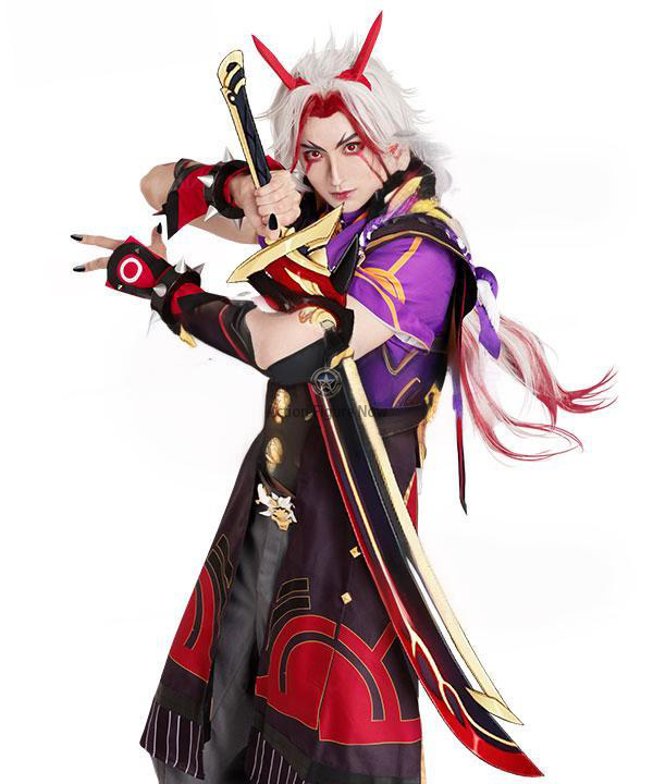 Arataki Itto Genshin Impact Cosplay Costume