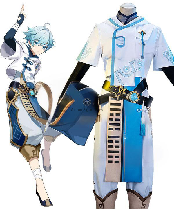 Chongyun Cosplay Costume from Genshin Impact--A Edition
