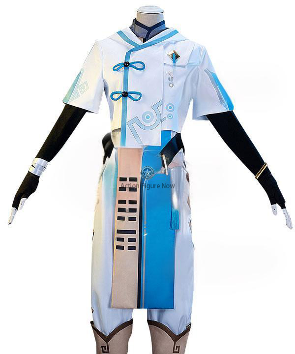 Chongyun Cosplay Costume from Genshin Impact--A Edition