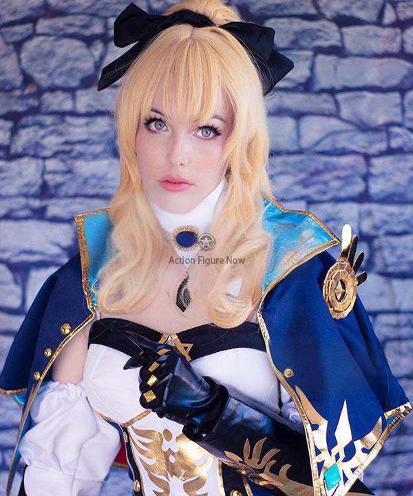 Genshin Impact Jean Gunnhildr Cosplay Costume