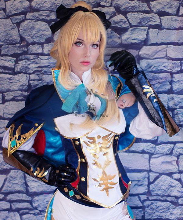 Genshin Impact Jean Gunnhildr Cosplay Costume