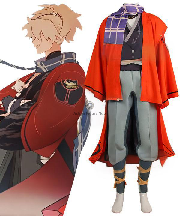 Kazuha's Companion Cosplay Costume from Genshin Impact