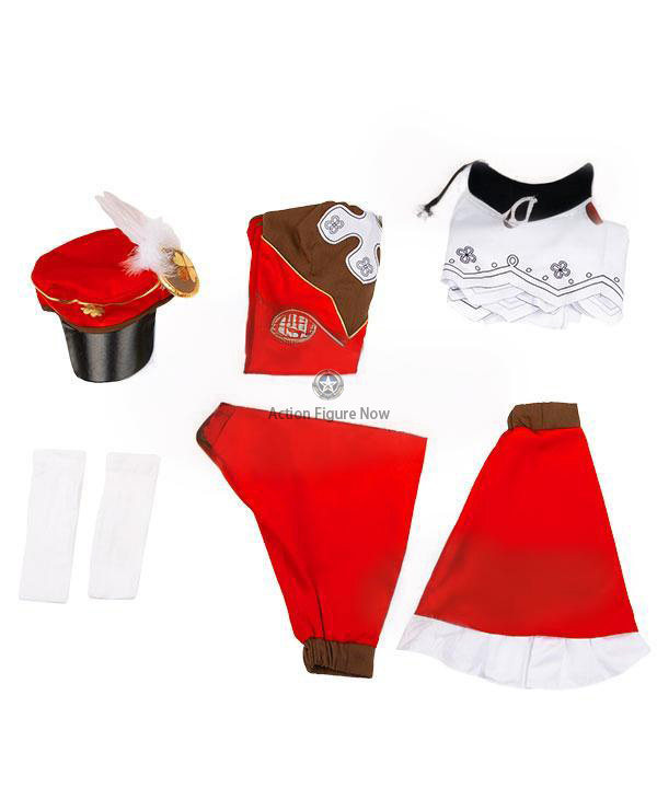 Klee Original Costume for Adult Genshin Impact Cosplayers