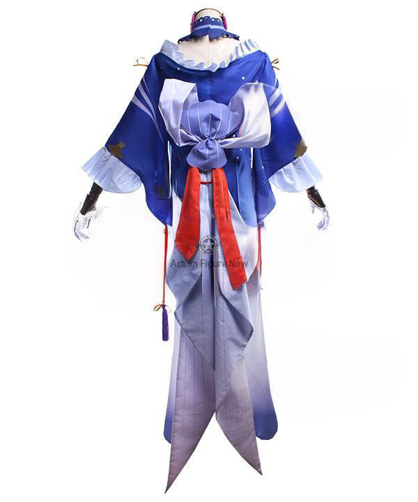 Genshin Impact Exquisite Kokomi Shrine Maiden Cosplay Costume