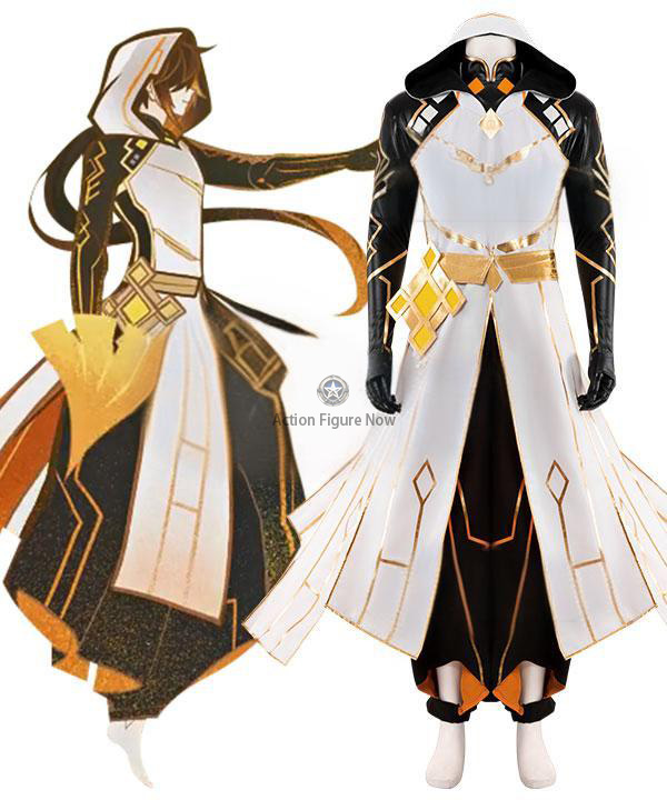 Genshin Impact: Morax Zhongli Costume Play