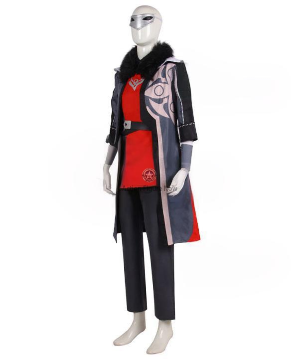 Genshin Impact Viktor Fatui Diplomat Cosplay Costume