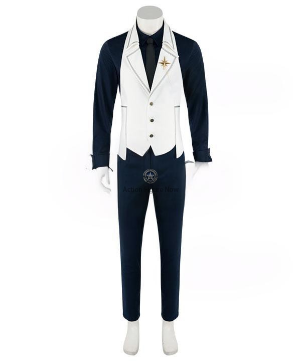 Diluc Bartender Cosplay Costume from Genshin Impact Project Comics