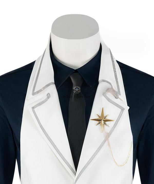 Diluc Bartender Cosplay Costume from Genshin Impact Project Comics