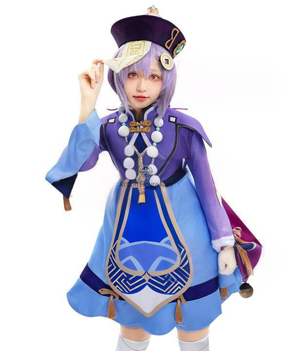 Customize Size Qiqi Cosplay Costume from Genshin Impact