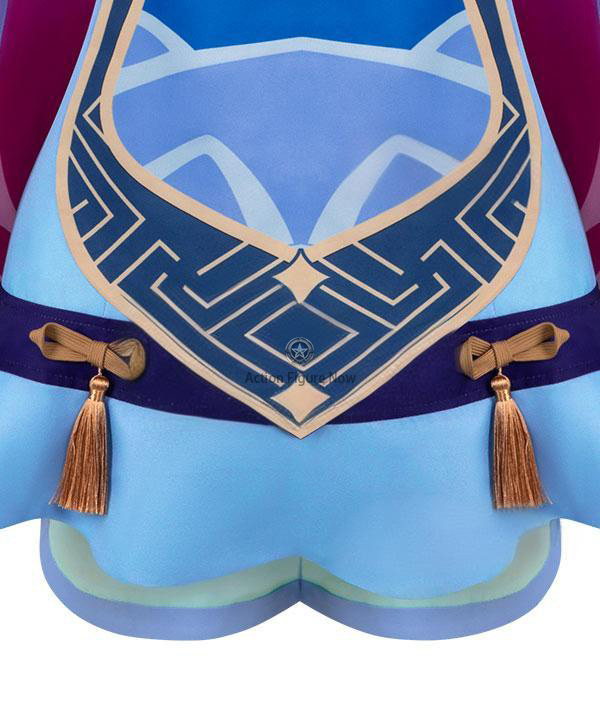 Genshin Impact Adult Qiqi Cosplay Costume