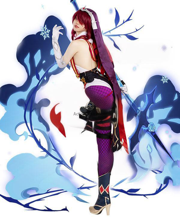 Genshin Impact Rosaria Cosplay Outfit